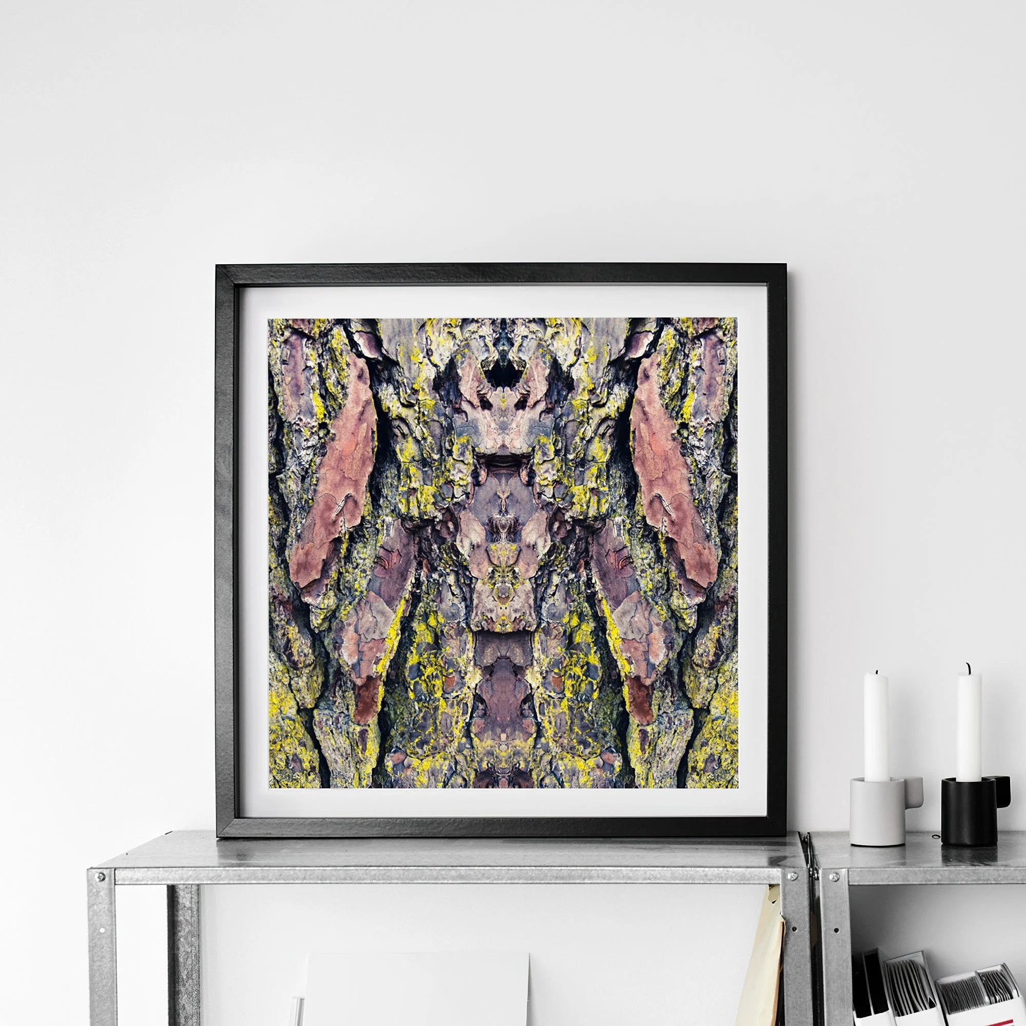 Barking Mad too - Trippy Tree Trunk Art Print Posters Prints & Visual Artwork