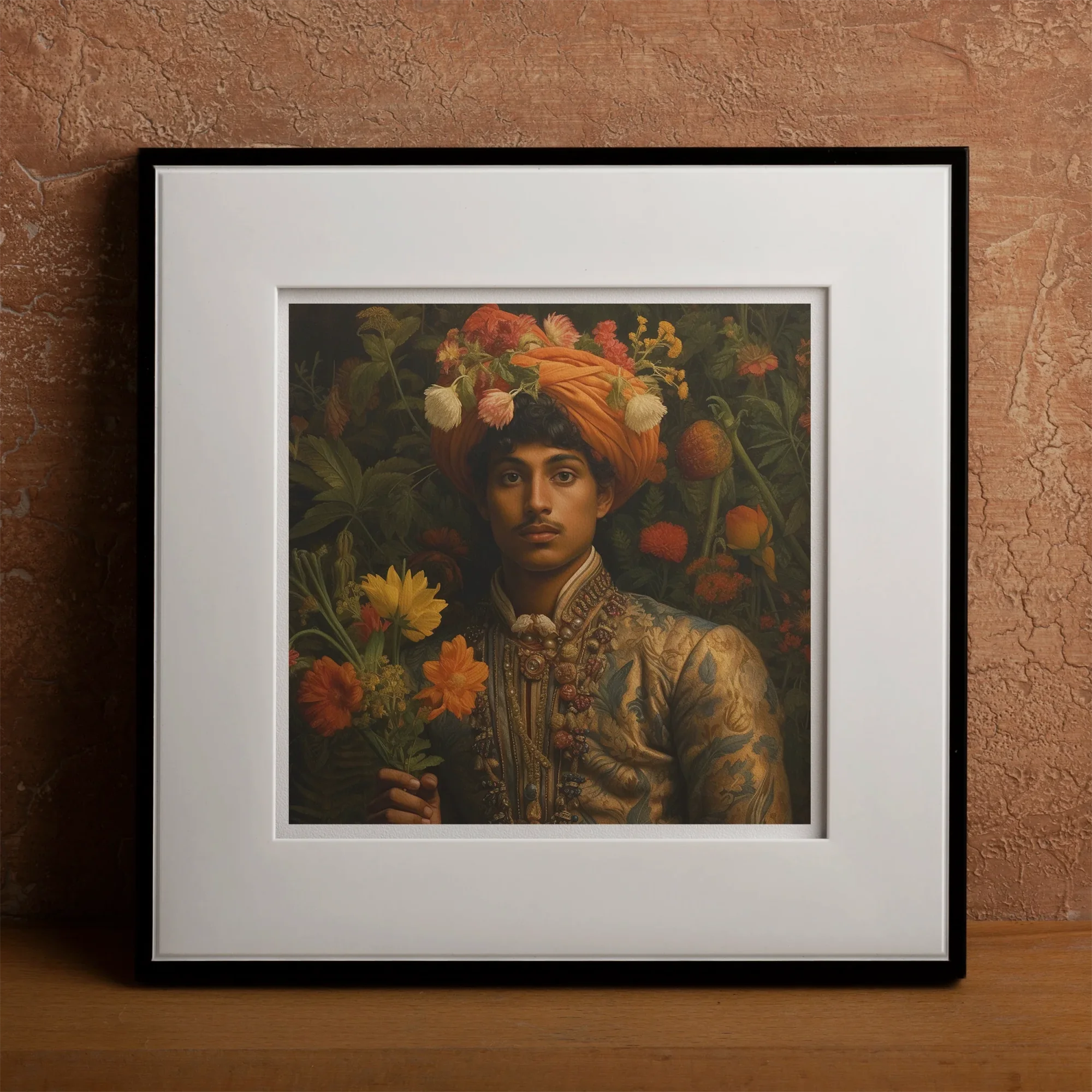 Prince Rajanikanta - Indian Gay Royalty Baroque Art Print Posters Prints & Visual Artwork