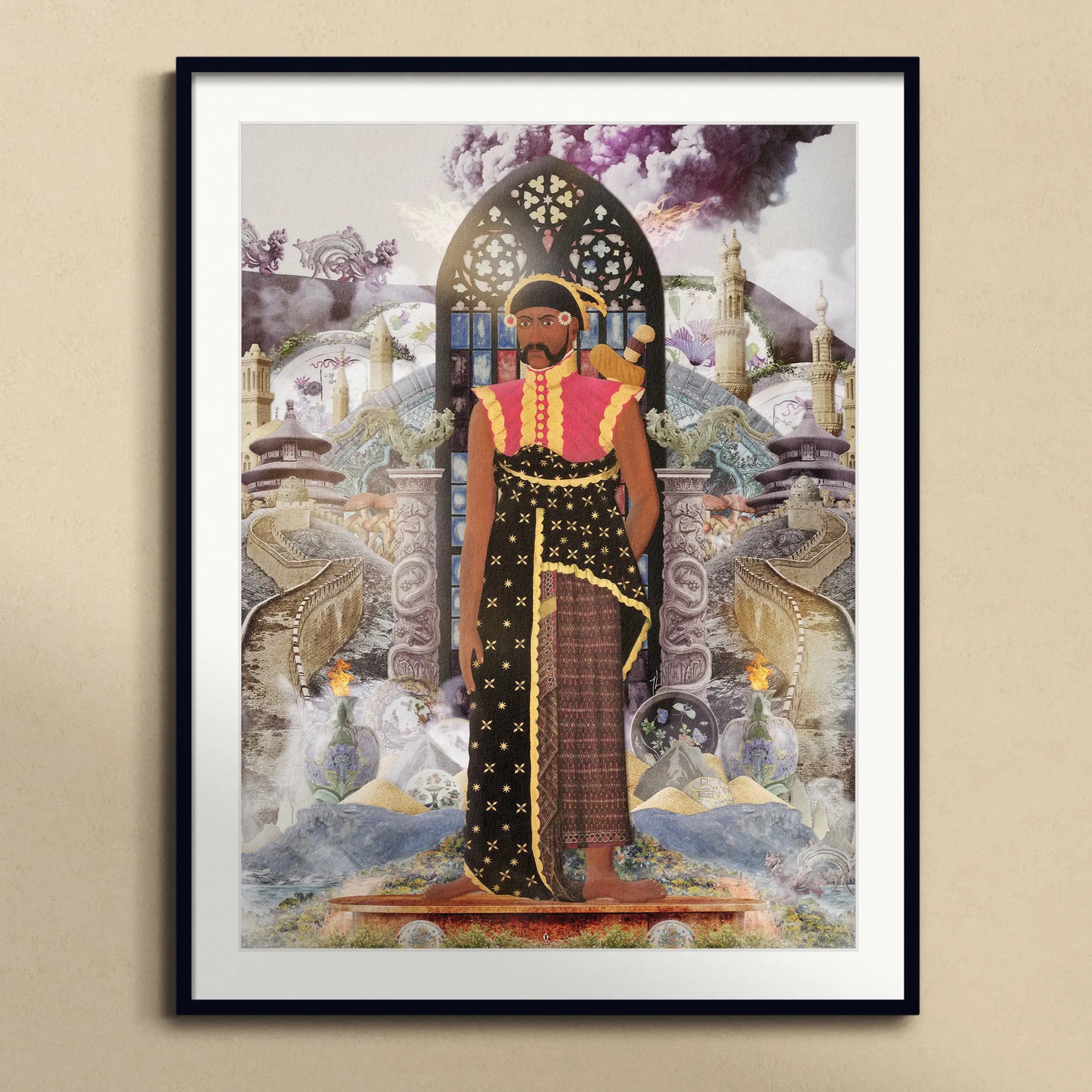 Silk Rodeo Art Print Posters Prints & Visual Artwork