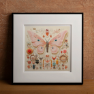 Spreadwinged Empress - Alien Butterfly Taxonomy Art Print Posters Prints & Visual Artwork