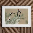 Cranes from Momoyogusa - Kamisaka Sekka Art Print Posters Prints & Visual Artwork