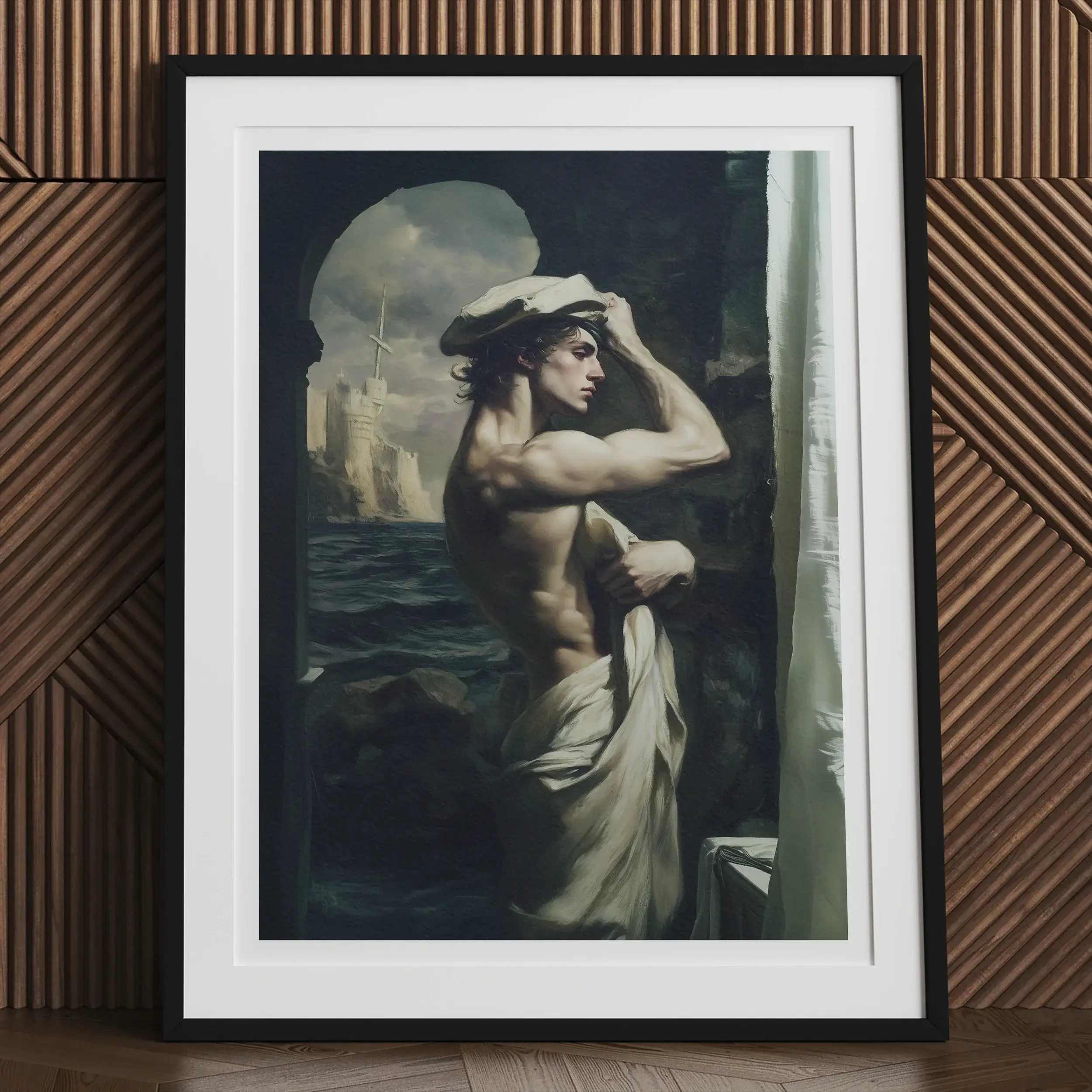 Bathsheba - Neoclassical Gay Sailor Art Print Posters Prints & Visual Artwork