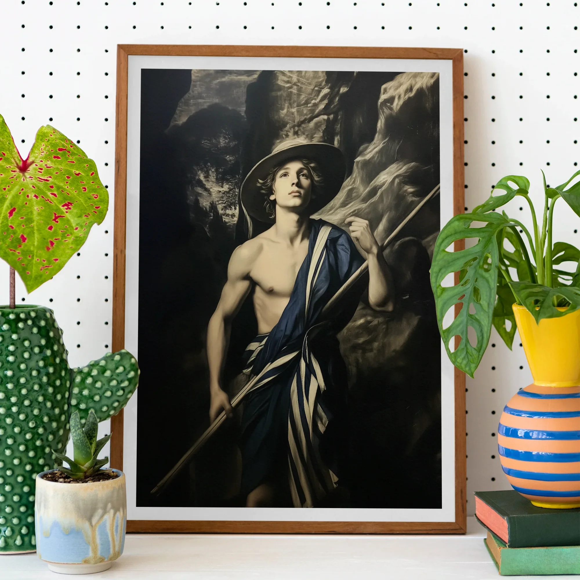 Achillean Beat - Gay Explorer Art Print Posters Prints & Visual Artwork