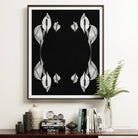 Pearly Whites - Koh Chang Rorschach Lilies Art Print Posters Prints & Visual Artwork