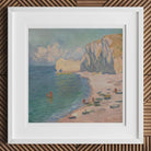 Étretat - Claude Monet Impressionist Art Print Posters Prints & Visual Artwork