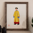 Priest - Qing Dynasty Manchu Fashion Art Print Posters Prints & Visual Artwork