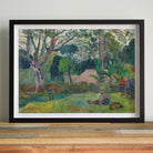 The Big Tree - Paul Gauguin Post-impressionism Art Print Posters Prints & Visual Artwork