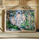 Group of Bathers - Paul Cézanne Nude Art Print Posters Prints & Visual Artwork