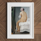 Valpincon Bather - Jean Auguste Dominique Ingres Art Print Posters Prints & Visual Artwork