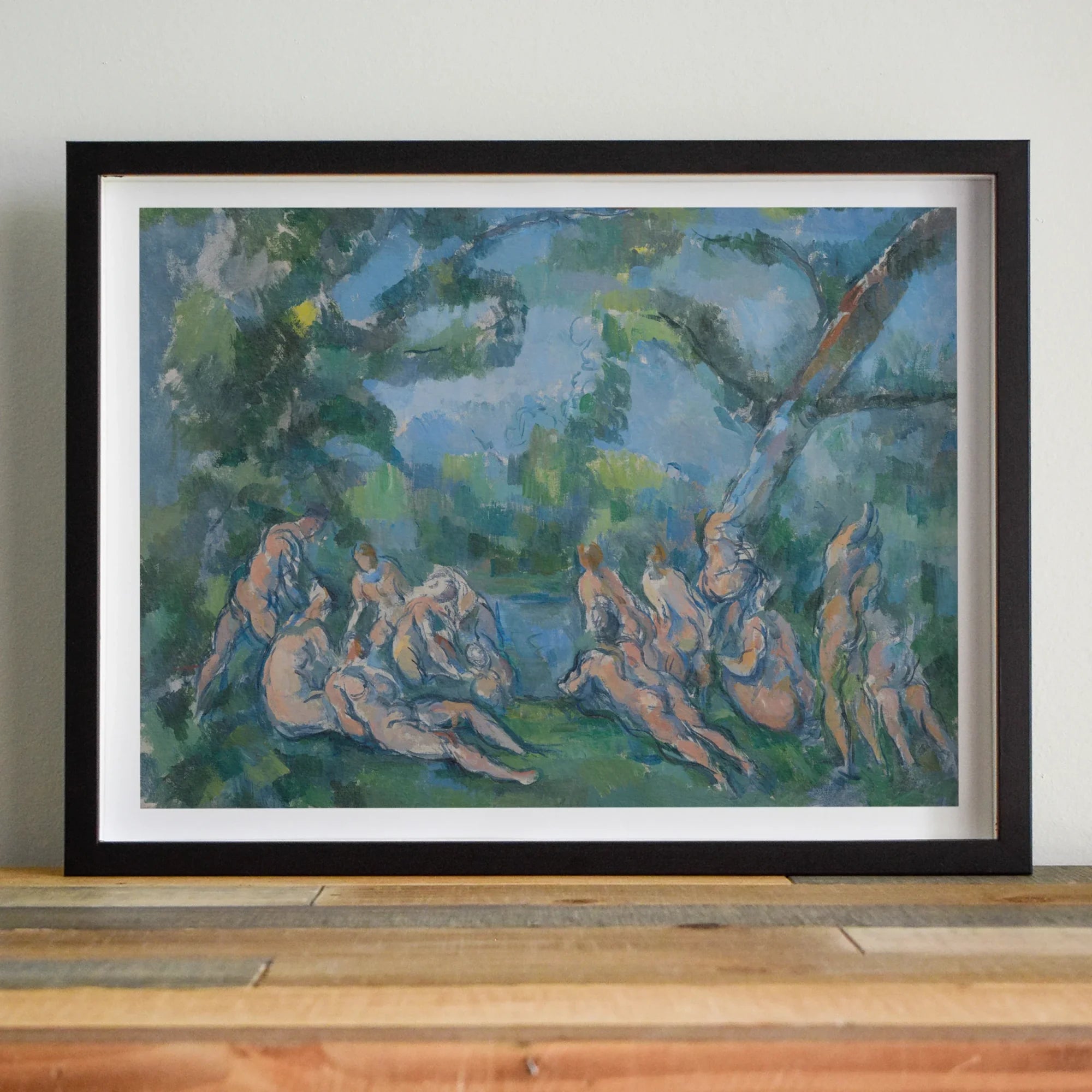 The Bathers - Paul Cezanne Art Print Posters Prints & Visual Artwork