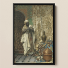 The Inspection - Ludwig Deutsch Framed Canvas Posters Prints & Visual Artwork