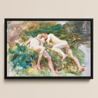 Tommies Bathing - John Singer Sargent Framed Canvas Posters Prints & Visual Artwork