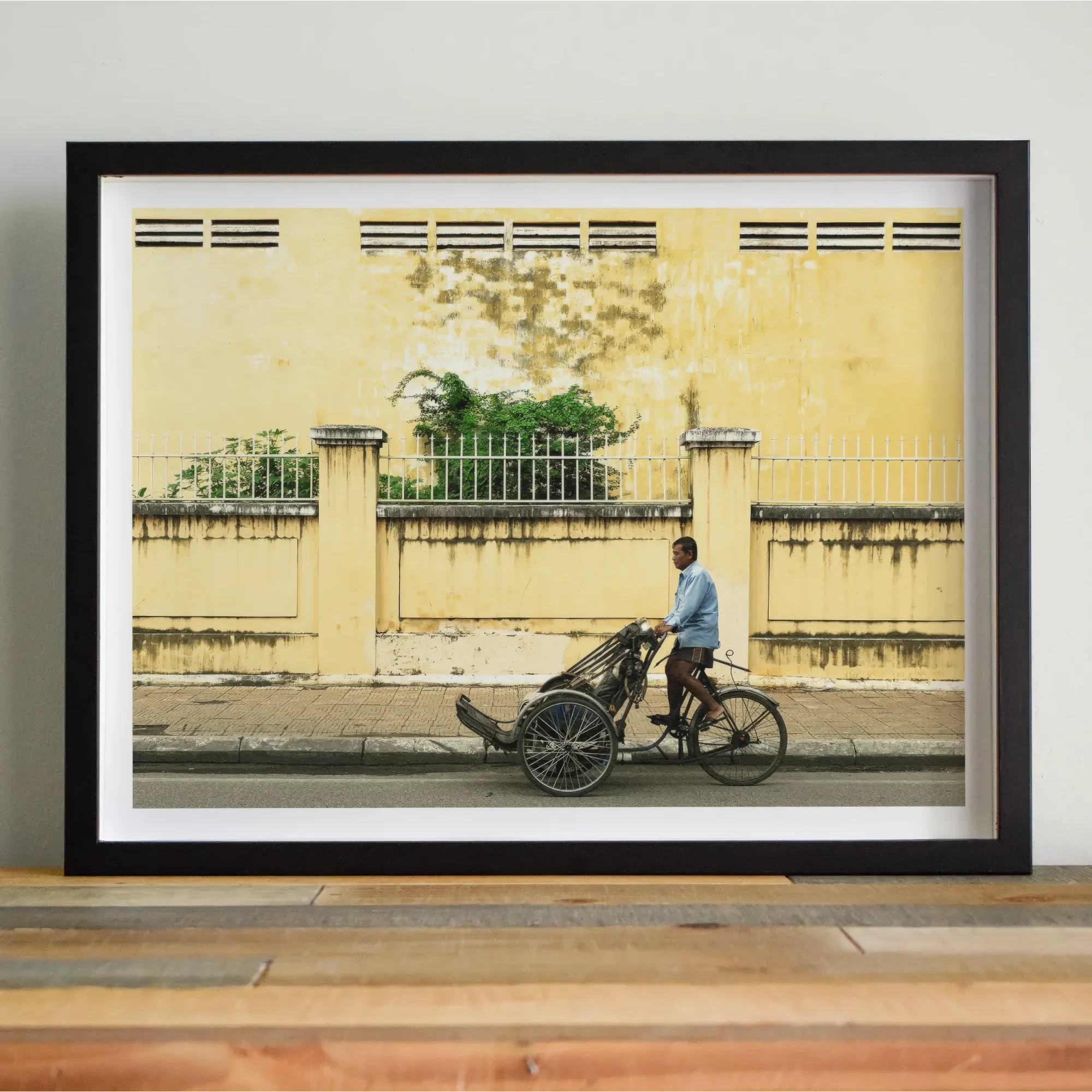 Easy Rider - Phnom Penh Street Photography Art Print Posters Prints & Visual Artwork