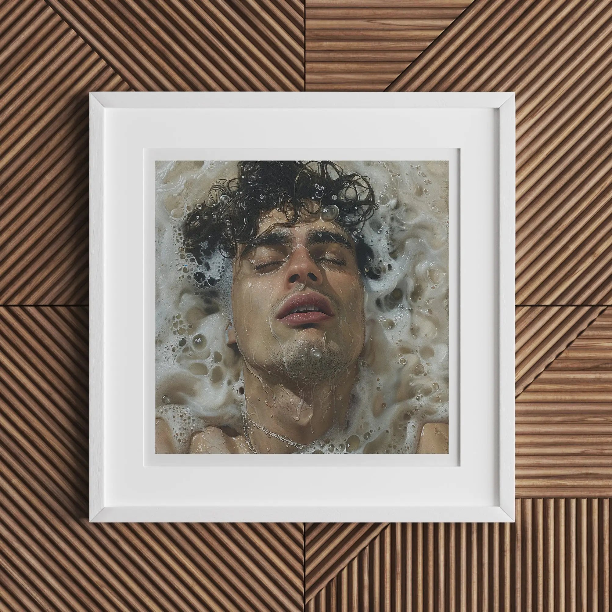 Wet Whistle - Latino Homoerotic Art Print Posters Prints & Visual Artwork