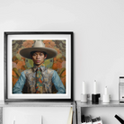 Junada - Gaysian Malay Cowboy Art Print Posters Prints & Visual Artwork