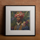 Prince Isaiah - Black Gay Royalty Baroque Art Print Posters Prints & Visual Artwork