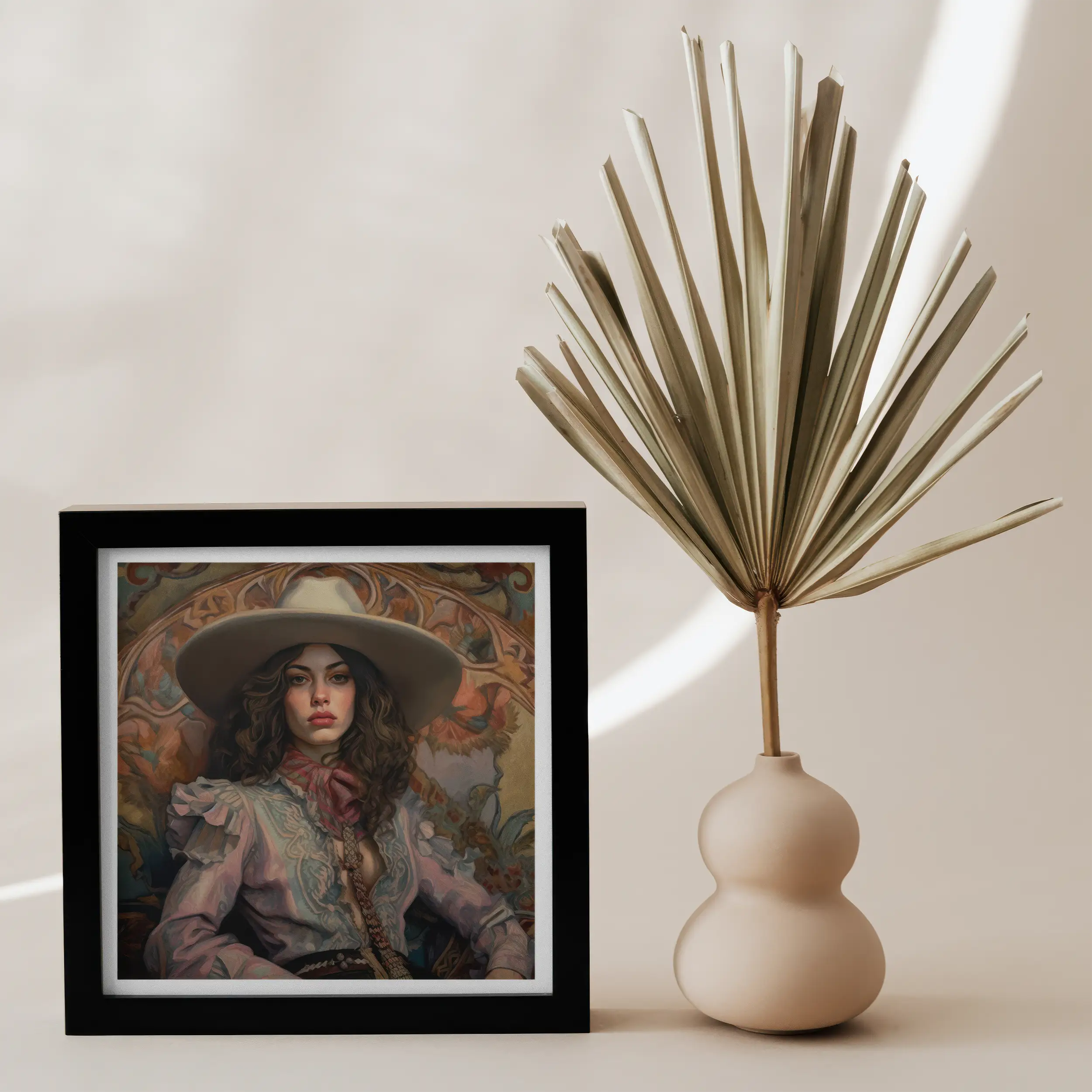 Alex - Lesbian Cowgirl Art Print Posters Prints & Visual Artwork