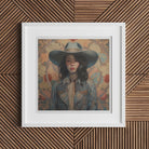 Mahsuri - Lesbian Japanese Cowgirl Art Print 16’’x16’’ Posters Prints & Visual Artwork