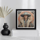 Jacy - Vintage Gay Native American Cowboy Art Print 16’’x16’’ Posters Prints & Visual Artwork