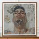 Squeaky Clean - Afrolatino Homoerotic Art Print Posters Prints & Visual Artwork