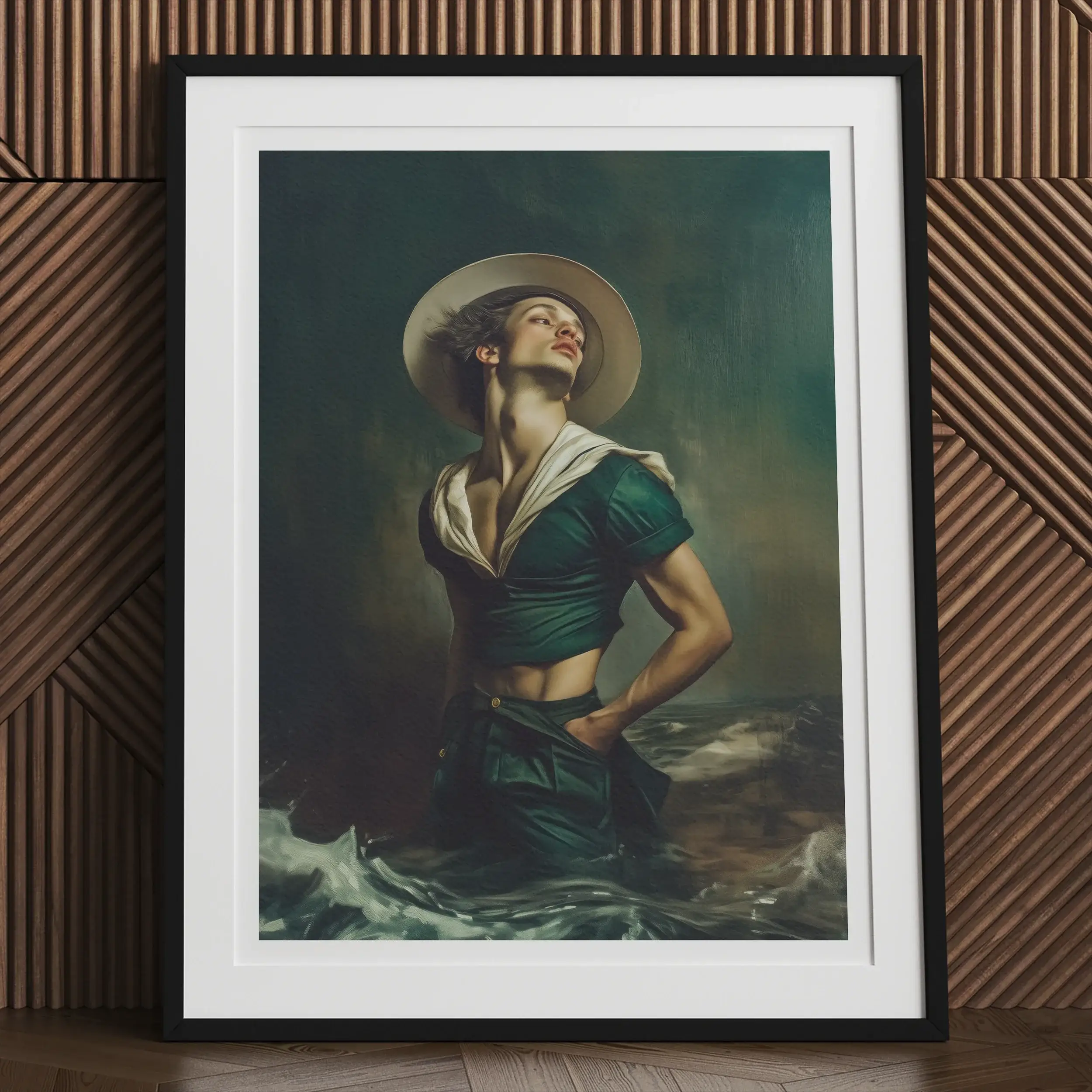 En Femme - Femboy Sailor Fashion Art Print Posters Prints & Visual Artwork