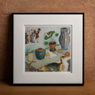 Ghost in the House Stalls - August Macke Art Print Posters Prints & Visual Artwork