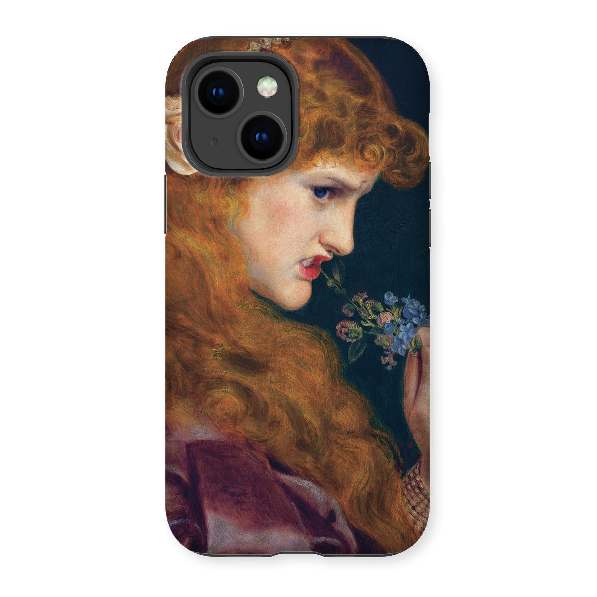Frederick Sandys - Love’s Shadow Iphone Case, Artistic Phone Case