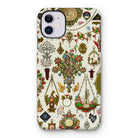 French Jewelry - Auguste Racinet Iphone Case, 11 / Matte, Ornate Iphone Case Collage Vintage Jewelry Decorative Elements