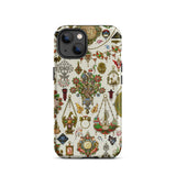 French Jewelry - Auguste Racinet Iphone Case, 13 / Matte, Ornate Patterned Phone Case