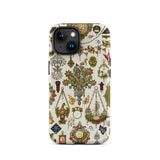 French Jewelry - Auguste Racinet Iphone Case, 15 / Matte, Ornate Patterned Phone Case