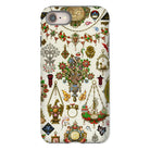 French Jewelry Auguste Racinet Iphone Case, 8 / Matte, Ornate Phone Case Collage Vintage Jewelry Decorative Objects