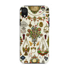 French Jewelry - Auguste Racinet Iphone Case, Xr / Matte, Smartphone Case Ornate Vintage Jewelry-inspired Pattern Decorative Elements