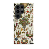 French Jewelry - Auguste Racinet Samsung Case, Galaxy S24 Ultra / Matte, Smartphone Ornate Vintage-style Design Intricate Jewelry