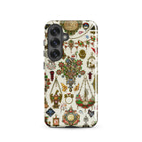 French Jewelry - Auguste Racinet Samsung Case, Galaxy S25 / Matte, Smartphone Case Intricate Colorful Pattern Jewelry Ornate Designs