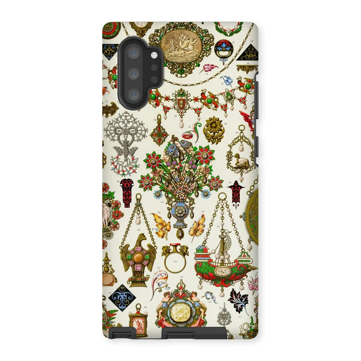French Jewelry By Auguste Racinet Tough Phone Case - Samsung Galaxy Note 10p / Matte - Mobile Phone Cases - Aesthetic