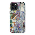 Friederike Maria Beer - Gustav Klimt Iphone Case, 12 Pro Max / Matte, Phone Case Colorful Artistic Reproduction Gustav Klimt Painting