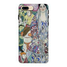 Friederike Maria Beer - Gustav Klimt Iphone Case, 8 Plus / Matte, Phone Case Colorful Abstract Painting Figures Patterns