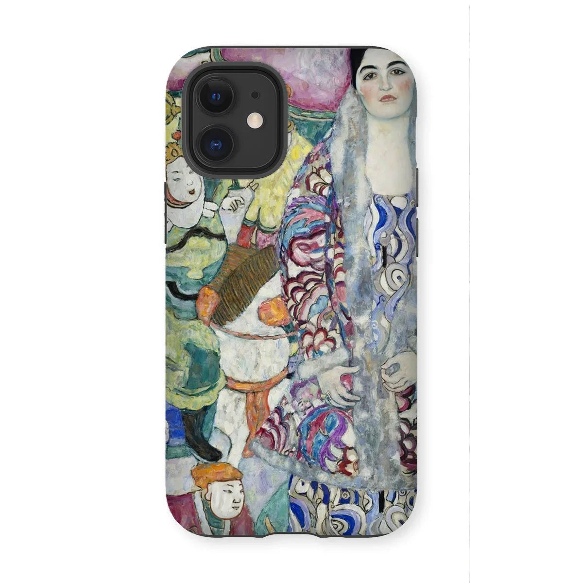 Friederike Maria Beer - Gustav Klimt Iphone Case, 12 Mini / Matte, Kite-533451073, Phone Case Colorful Abstract Art