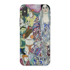 Friederike Maria Beer - Gustav Klimt Iphone Case, x / Matte, Phone Case Colorful Stylized Painting Figures Ornate Clothing