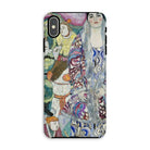 Friederike Maria Beer - Gustav Klimt Iphone Case, Xs Max / Matte, Phone Case Colorful Stylized Painting Figures Ornate Clothing