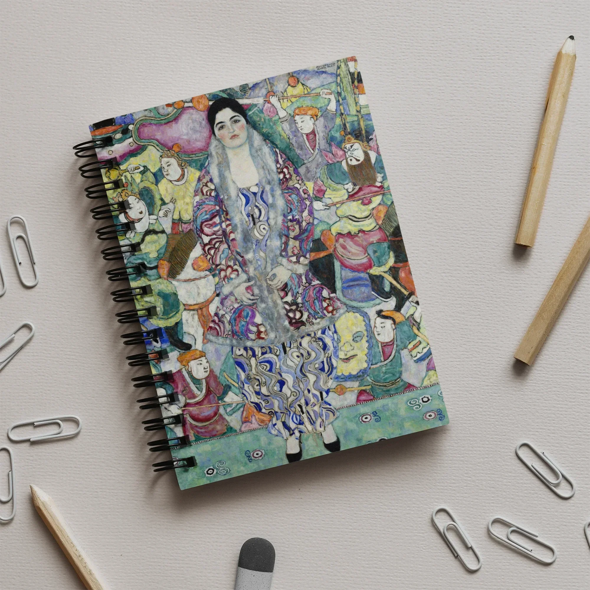 Friederike Maria Beer - Gustav Klimt Notebook Notebooks & Notepads