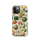 Fruits & Vegetables Nouveau Larousse Iphone Case, 12 Pro / Matte, Fruit Patterned Phone Case