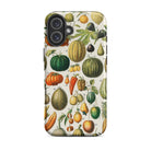 Fruits & Vegetables Nouveau Larousse Iphone Case, 16 Plus / Matte, Botanical Print Phone Case