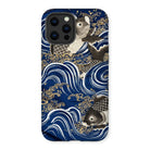 Fukusa and Carp - Japanese Meiji Art Iphone Case 12 Pro Max / Matte Mobile Phone Cases