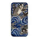 Fukusa and Carp - Japanese Meiji Art Iphone Case Xs / Matte Mobile Phone Cases