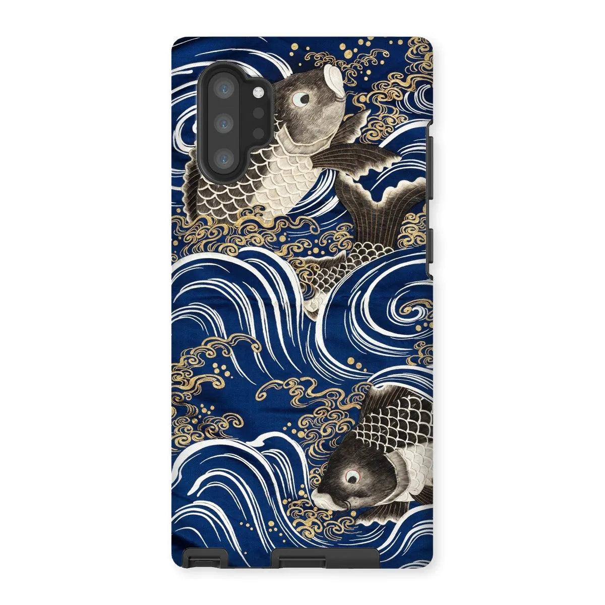 Fukusa And Carp - Japanese Meiji Period Art Phone Case - Samsung Galaxy Note 10p / Matte - Mobile Phone Cases