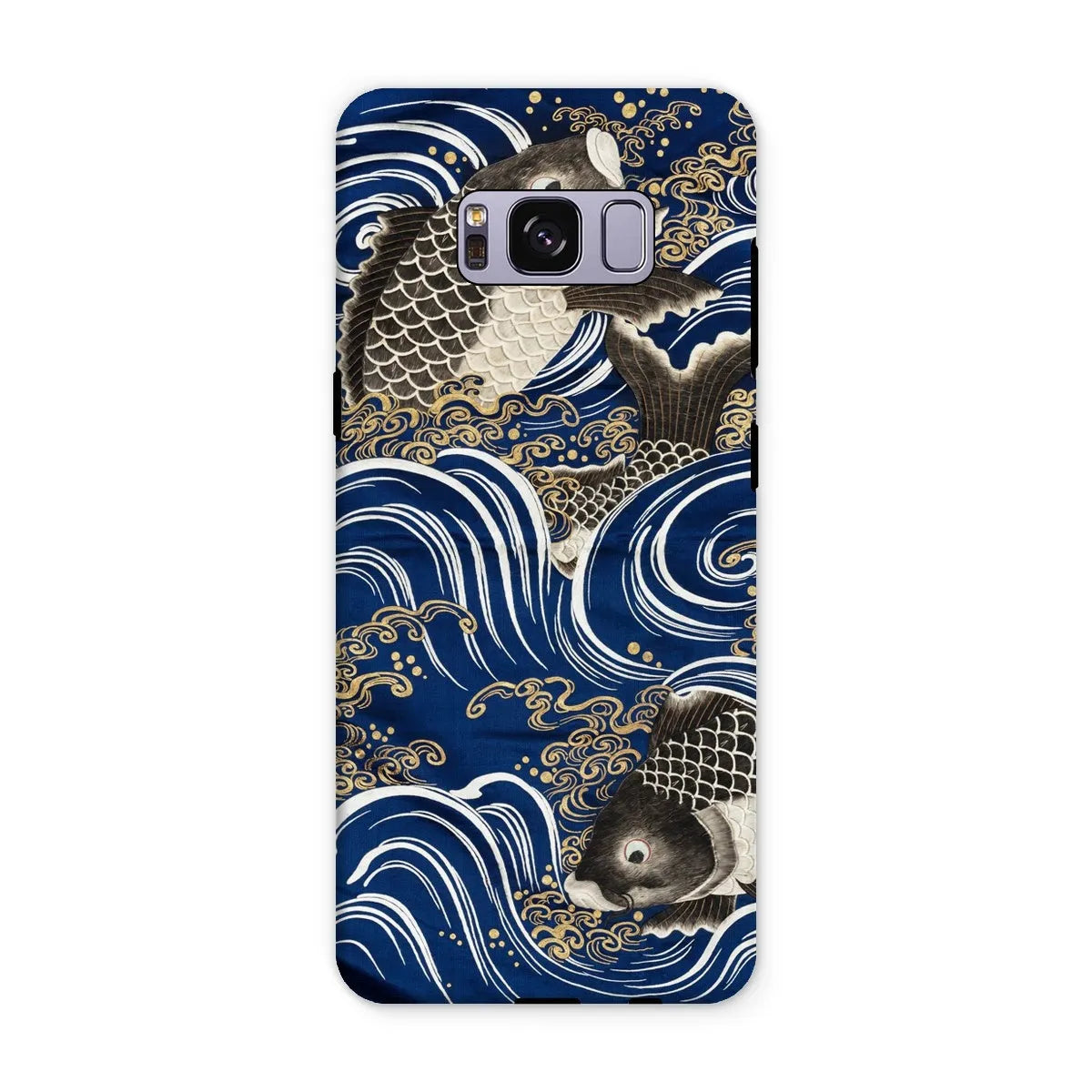 Fukusa And Carp - Japanese Meiji Period Art Phone Case - Samsung Galaxy S8 Plus / Matte - Mobile Phone Cases