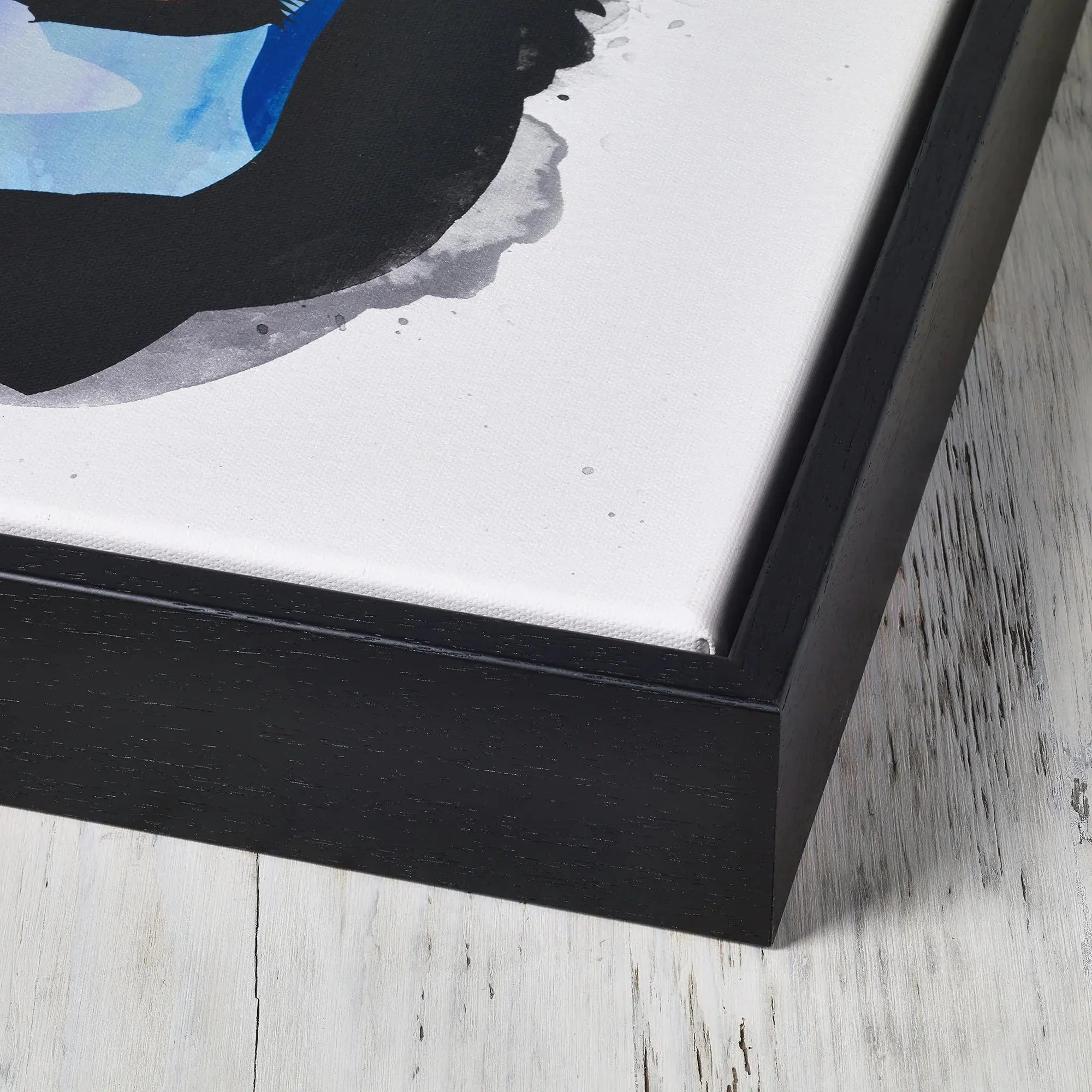 Fukusa + Carp In Waves - Meiji Period Framed Canvas - 16’x20’ - Posters Prints & Visual Artwork - Aesthetic Art