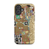 The Fulfilment - Gustav Klimt Iphone Case, Phone Case Klimt’s Kiss Artwork
