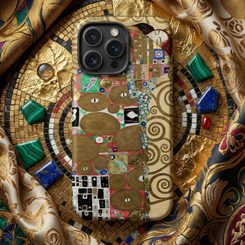 The Fulfilment - Gustav Klimt Iphone Case, Mobile Phone Cases, Toby Leon